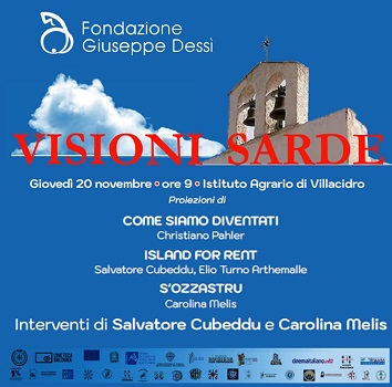 VISIONI SARDE NEL MONDO - A Villacidro tre giornate di proiezioni, laboratori e incontri nelle scuole