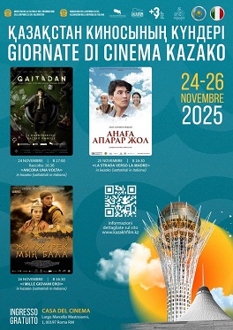 GIORNATE DI CINEMA KAZAKO 2025 - A Roma dal 24 al 26 novembre
