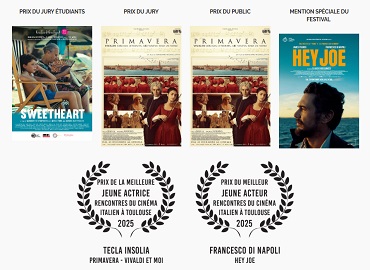 RENCONTRES DU CINEMA ITALIEN A TOULOUSE 21 - Il palmares