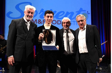 SORRENTO FILM & FOOD FESTIVAL 4 - Luigi Zeno premiato come Miglior Attore