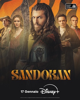SANDOKAN - Dal 17 gennaio in streaming su Disney+