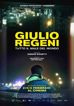 GIULIO REGENI. TUTTO IL MALE DELMONDO - Il 26 gennaio in anteprima al Cinema Astra di Firenze