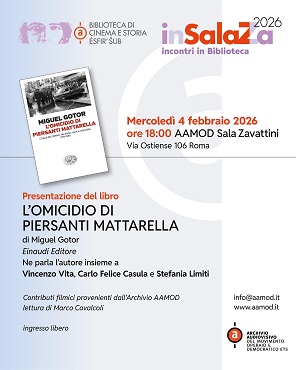 INSALAZA - Il 4 febbraio a Roma presentazione del libro 