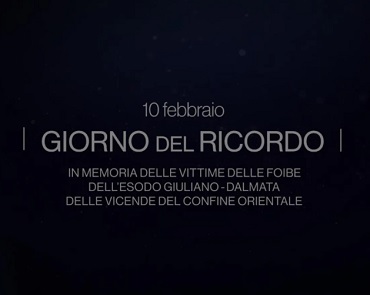GIORNO DEL RICORDO - La Rai ricorda la vittime delle foibe e dell�esodo giuliano-dalmata con film e documentari