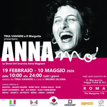 ANNAMO� - LA STREET ART INCONTRA ANNA MAGNANI - Il progetto espositivo a Roma