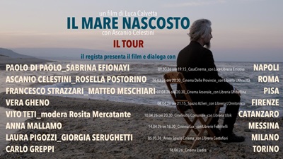 IL MARE NASCOSTO - Dal 9 marzo in tour per i cinema italiani con una serie di incontri