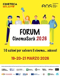 CINEMASARA' 5 - A Milano dal 19 al 21 marzo