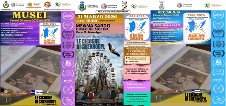 LE CICOGNE DI CHERNOBYL - Il programma di marzo in Sardegna
