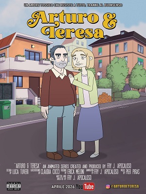 ARTURO & TERESA - La sitcom animata di Apocaloso in anteprima al Cityplex Moderno di Sassari