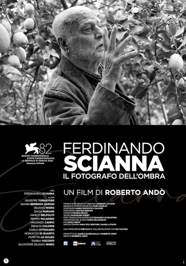 FERDINANDO SCIANNA - IL FOTOGRAFO DELL'OMBRA - In anteprima su Rai 3