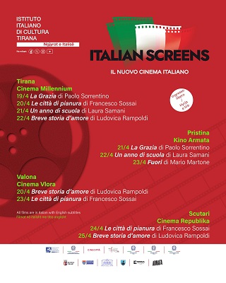 ITALIAN SCREENS - Il nuovo cinema italiano in Albania e Kosovo
