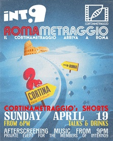 ROMAMETRAGGIO 1 - Il 19 aprile Cortinametraggio arriva a Roma