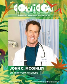 COMICON 2026 - A Napoli l'attore John C. McGinley, il Dr. Cox della serie 