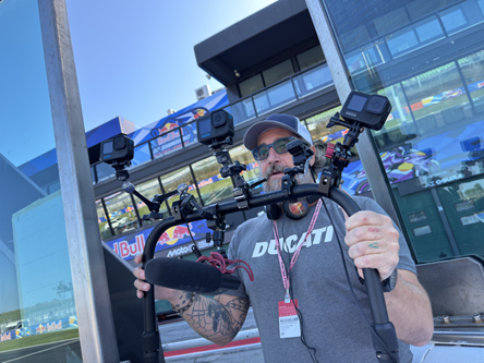 DUCATI � 100 ANNI IN 100 MINUTI - In corso le riprese