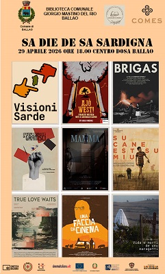 VISIONI SARDE NEL MONDO - Ballao celebra Sa Die de Sa Sardigna con i film di Visioni Sarde