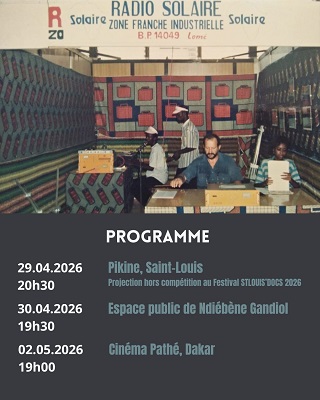 RADIO SOLAIRE - Arriva in Senegal dal 29 aprile al 2 maggio