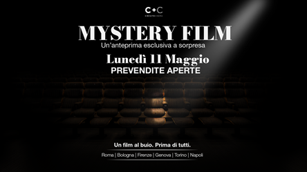 MYSTERY FILM #4 - L�11 maggio torna l�anteprima al buio