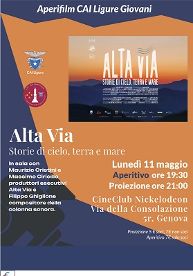 CINECLUB NICKELODEON - L'11 maggio serata dedicata a 