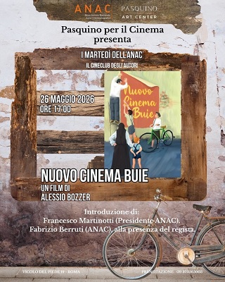 I MARTED� DELL'ANAC - Il 26 maggio Alessio Bozzer presenta 