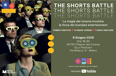 MILANO FILM FEST 2 - Il 9 giugno appuntamento con The Shorts Battle