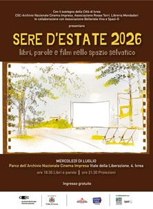 SERE D'ESTATE 2026 - Programma estivo a Ivrea