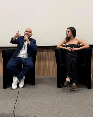 LA FELICITA' - Presentato a Foggia il cortometraggio di Lorenzo Sepalone con Chiara Causa