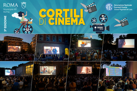 CORTILI DI CINEMA 3 - Si chiude con con oltre 1200 presenze in 12 serate
