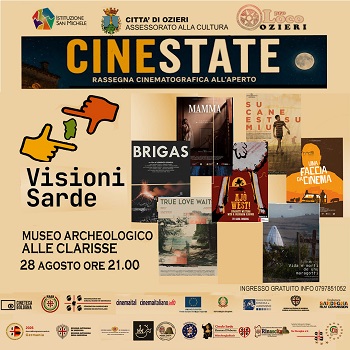VISONI SARDE NEL MONDO - Proiezioni il 28 agosto presso il Museo Archeologico �Alle Clarisse� a Ozieri