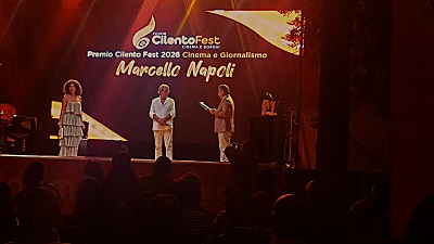 CILENTO FEST 5 - Il Premio Cinema e Giornalismo a Marcello Napoli per 