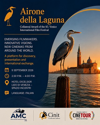 VENEZIA 83 - A Venezia debutta il premio Airone della Laguna