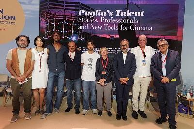 VENEZIA 83 - Il Talento della Puglia: 5 milioni per il nuovo Apulia Film Fund 2026, 4 film alla Mostra del Cinema e altri importanti annunci