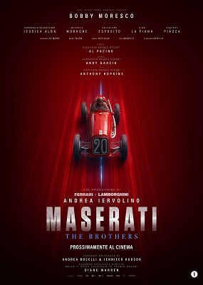MASERATI - THE BROTHERS - La voce di Andrea Bocelli per il brano originale del film con Al Pacino e Anthony Hopkins