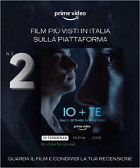 IO+TE - Conquista la Top 10 di Prime Video Italia