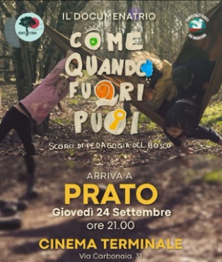 COME QUANDO FUORI PUOI - Il 24 settembre proiezione al Cinema Terminale di Prato