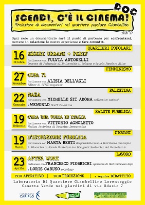 SCIC DOC - SCENDI C'E' IL CINEMA DOCUMENTARIO - A Milano sei serate di documentari, incontri e dibattiti sui grandi temi del presente