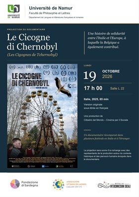LE CICOGNE DI CHERNOBYL - In uscita in Belgio